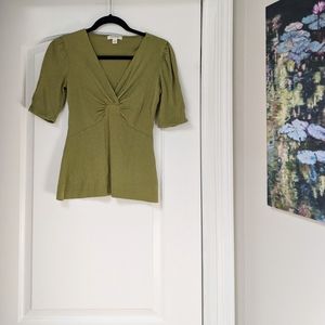 BANANA REPUBLIC Green Top, XS